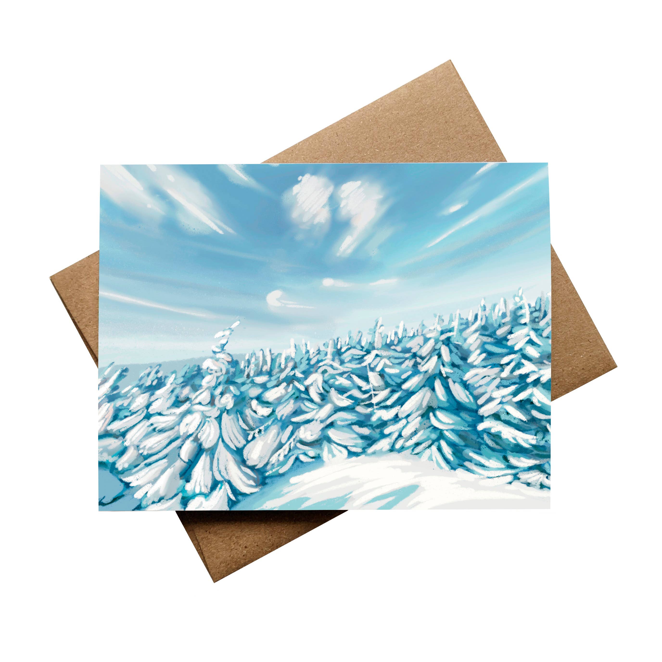 Cannon Mountain, NH Notecard