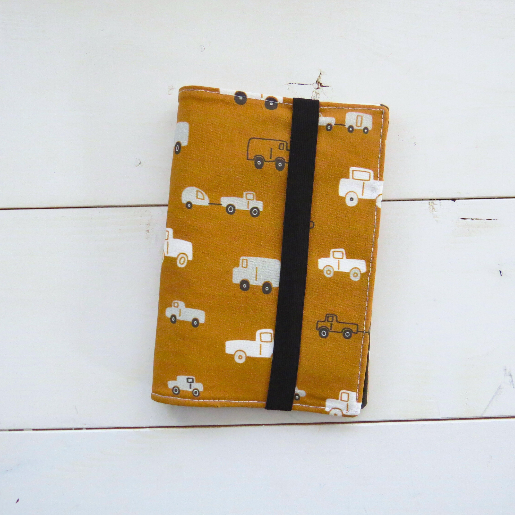 Car & Truck Crayon Holder & Notebook | Handmade Travel Art Kit for Kids