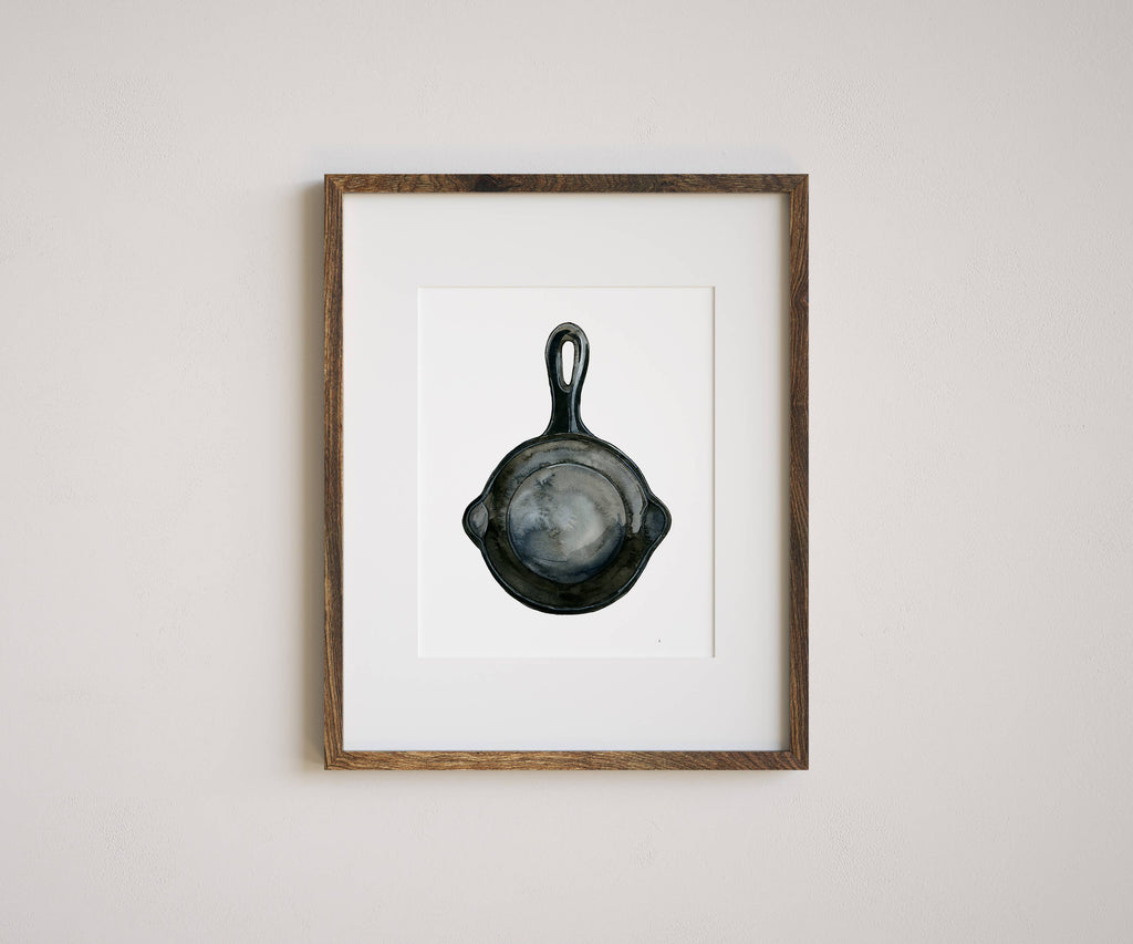 Cast Iron Pan Art Print