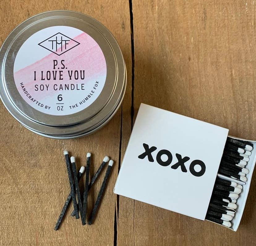 PS I Love You Soy Candle - 6oz Tin