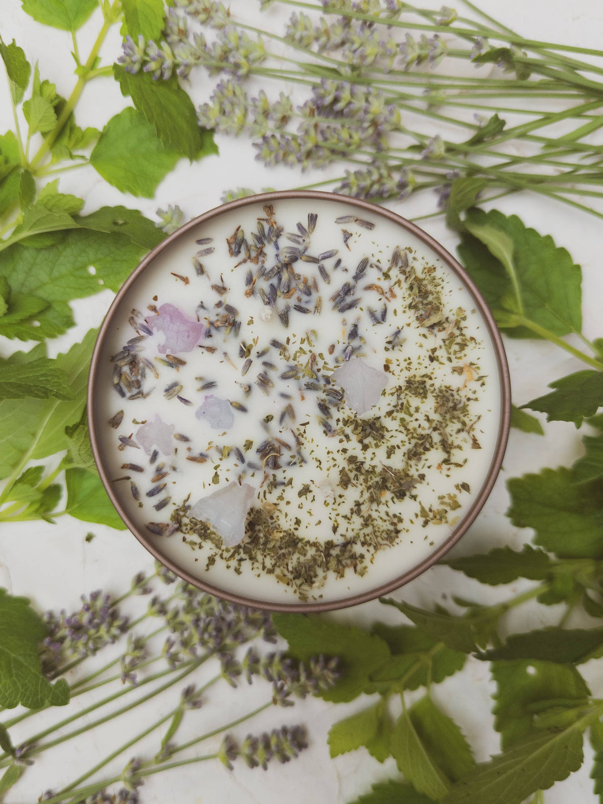 Sooothe Lavender Mint Botanical Tin Candle