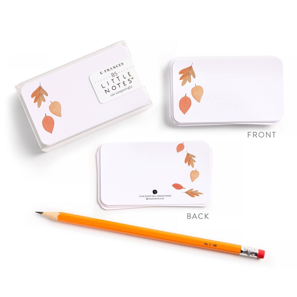 Falling Leaves Little Notes® — Fall Mini Card Set