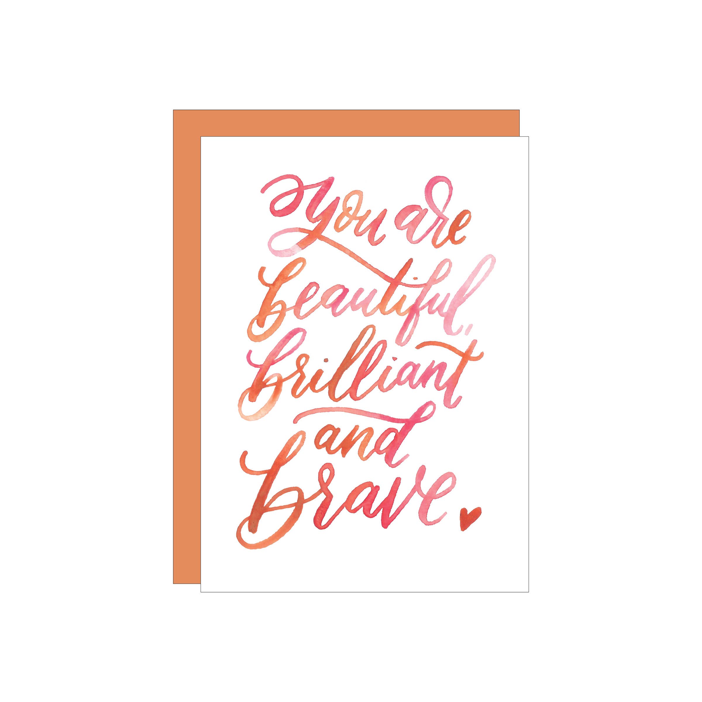 Brave Greeting Card