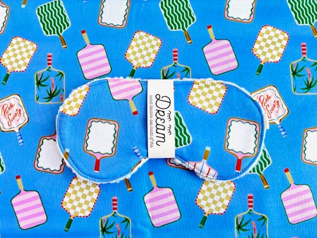 Sweet Dreams Sleep Mask | Periwinkle Pickleball