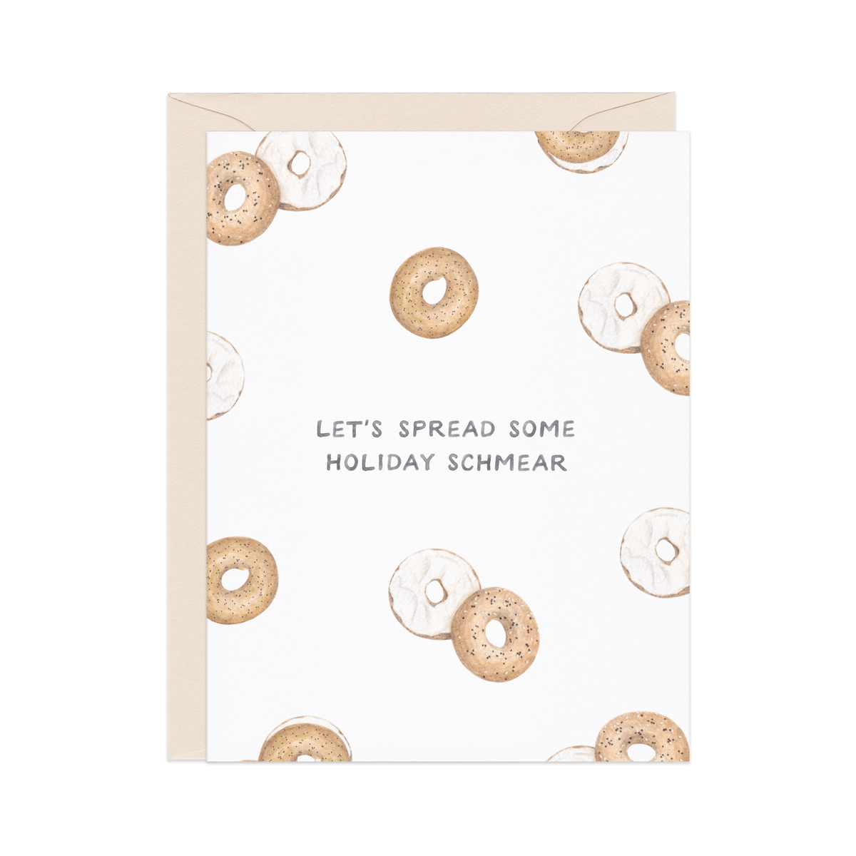 Holiday Schmear — Hanukkah Card