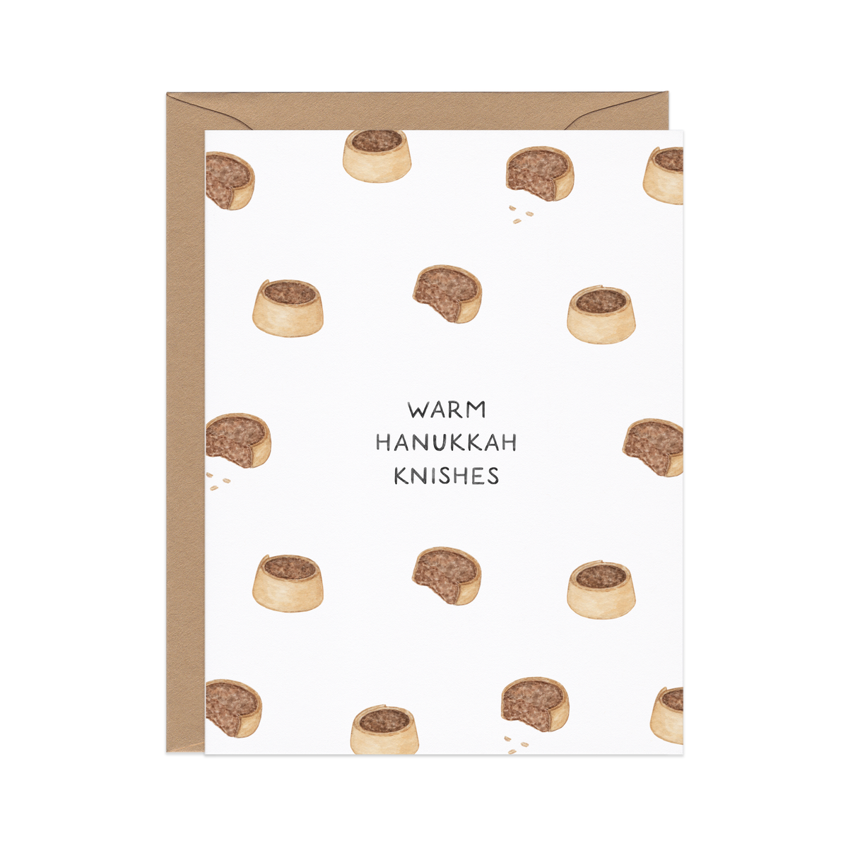 Warm Knishes — Hanukkah Card