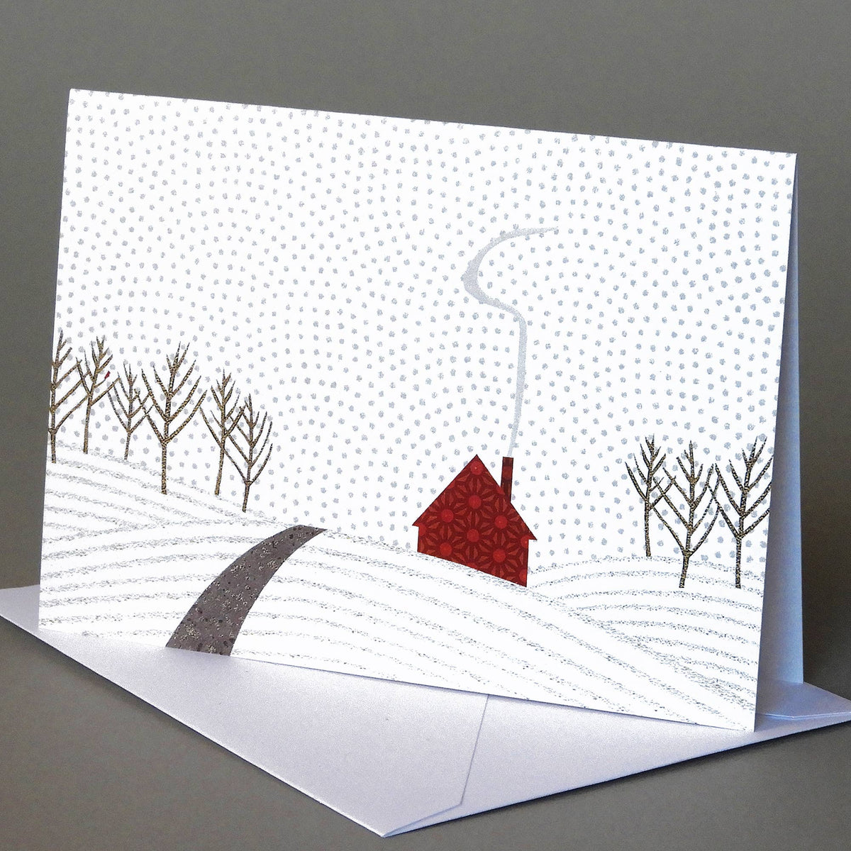 Homecoming Box: 10 blank Nature-Inspired Christmas Cards