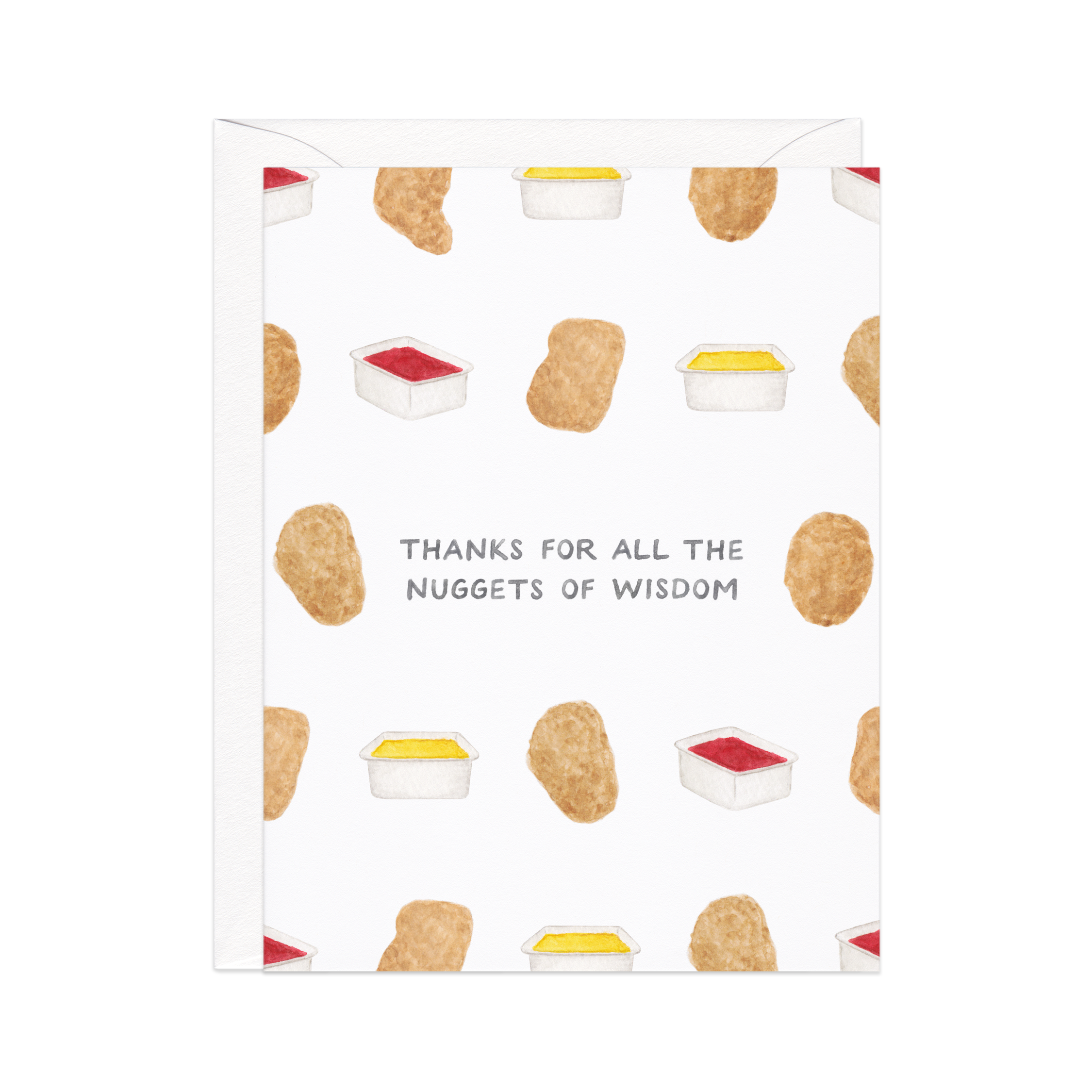 Nuggets of Wisdom — Thank You Card