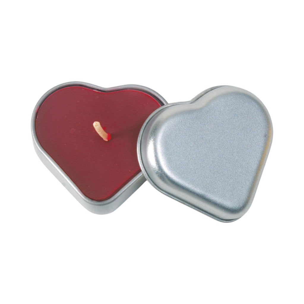 Cinnamon Spice Heart Tin Candle