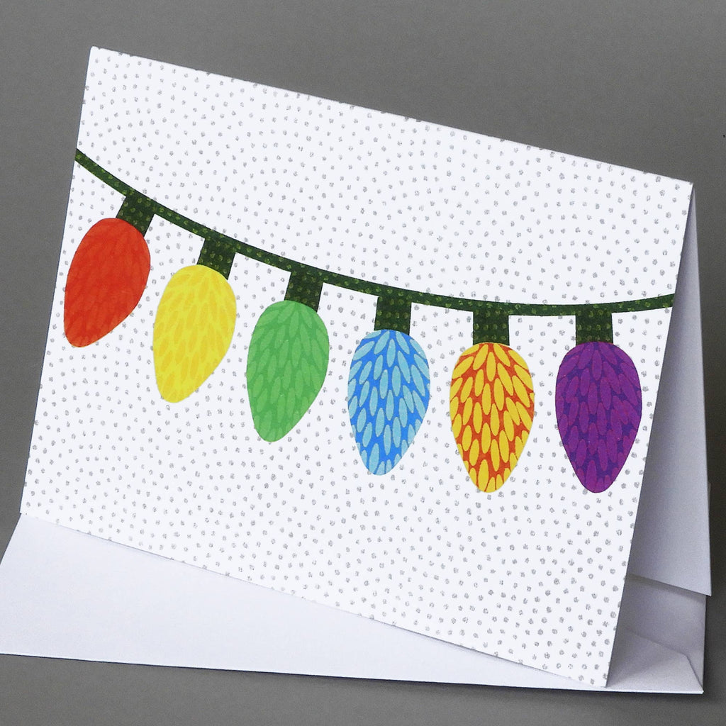 Origami Bulbs Notecard