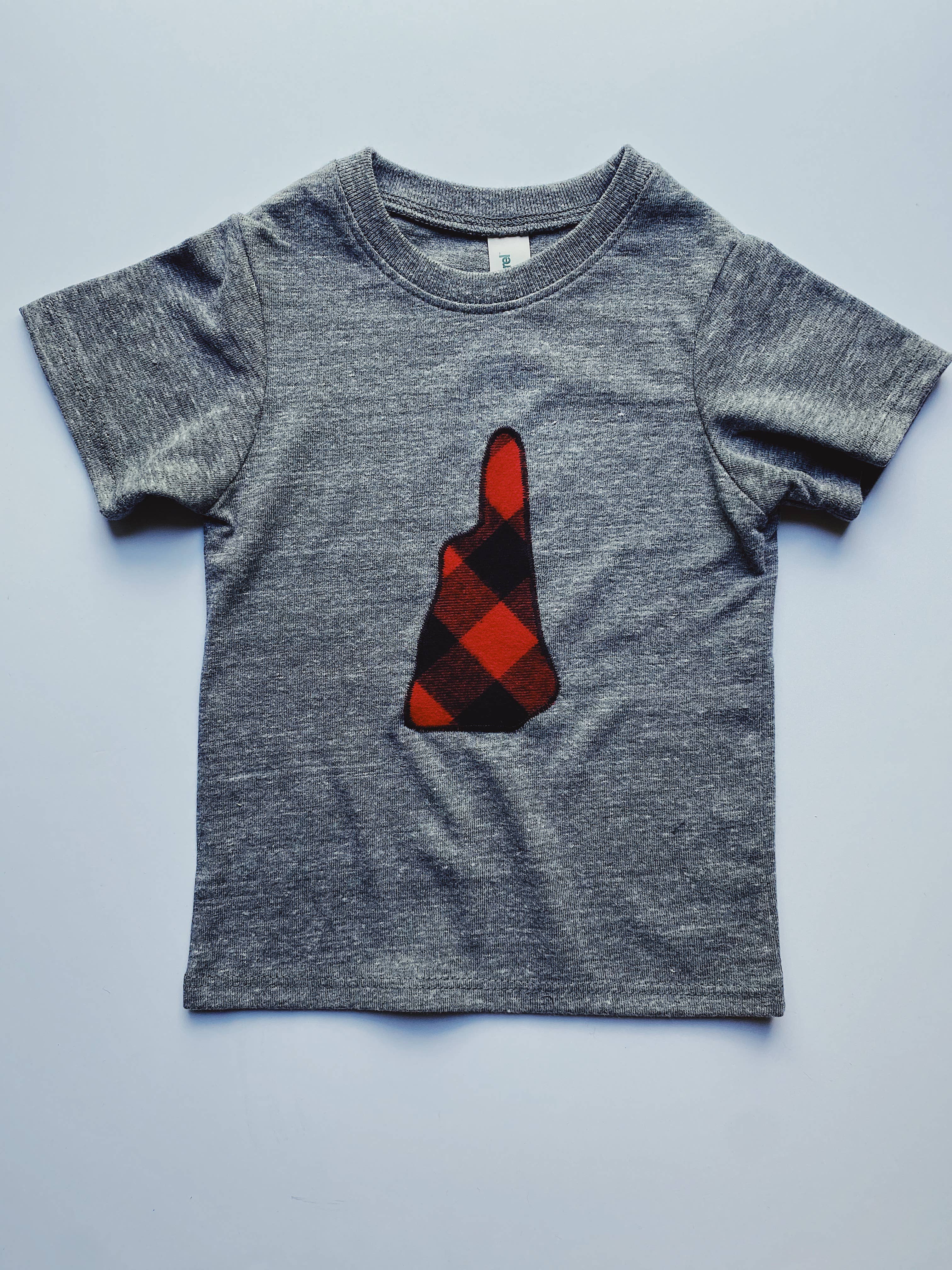 New Hampshire Toddler Tee — Grey
