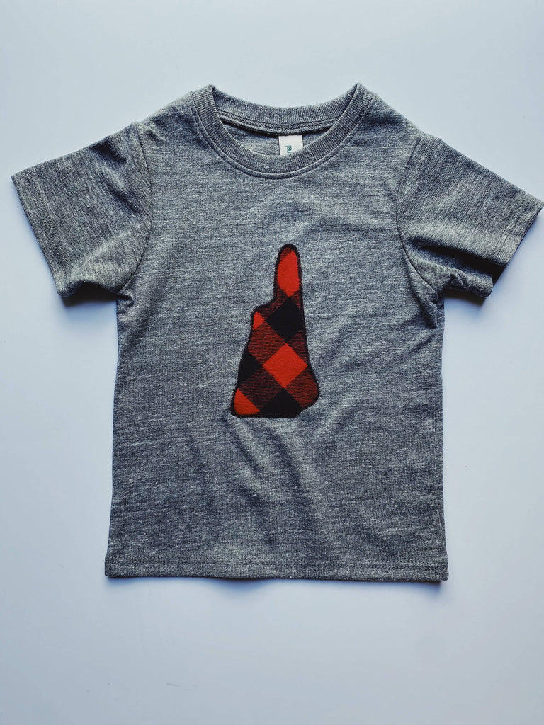 New Hampshire Toddler Tee - Grey