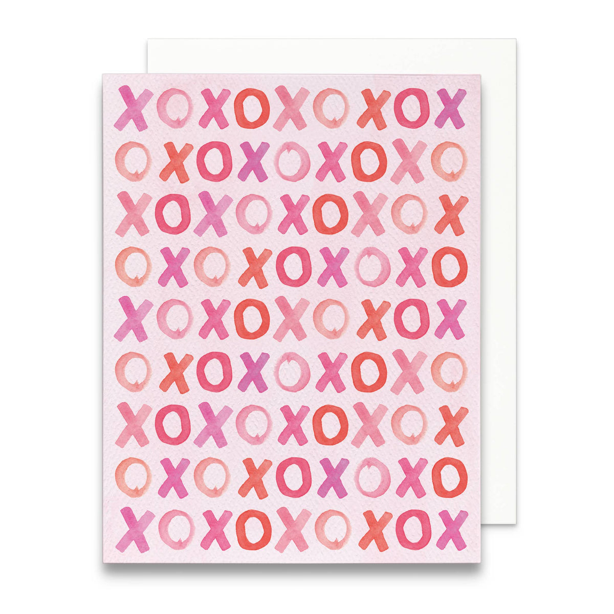 X's and O's — Valentine's Day & Galentine's Card