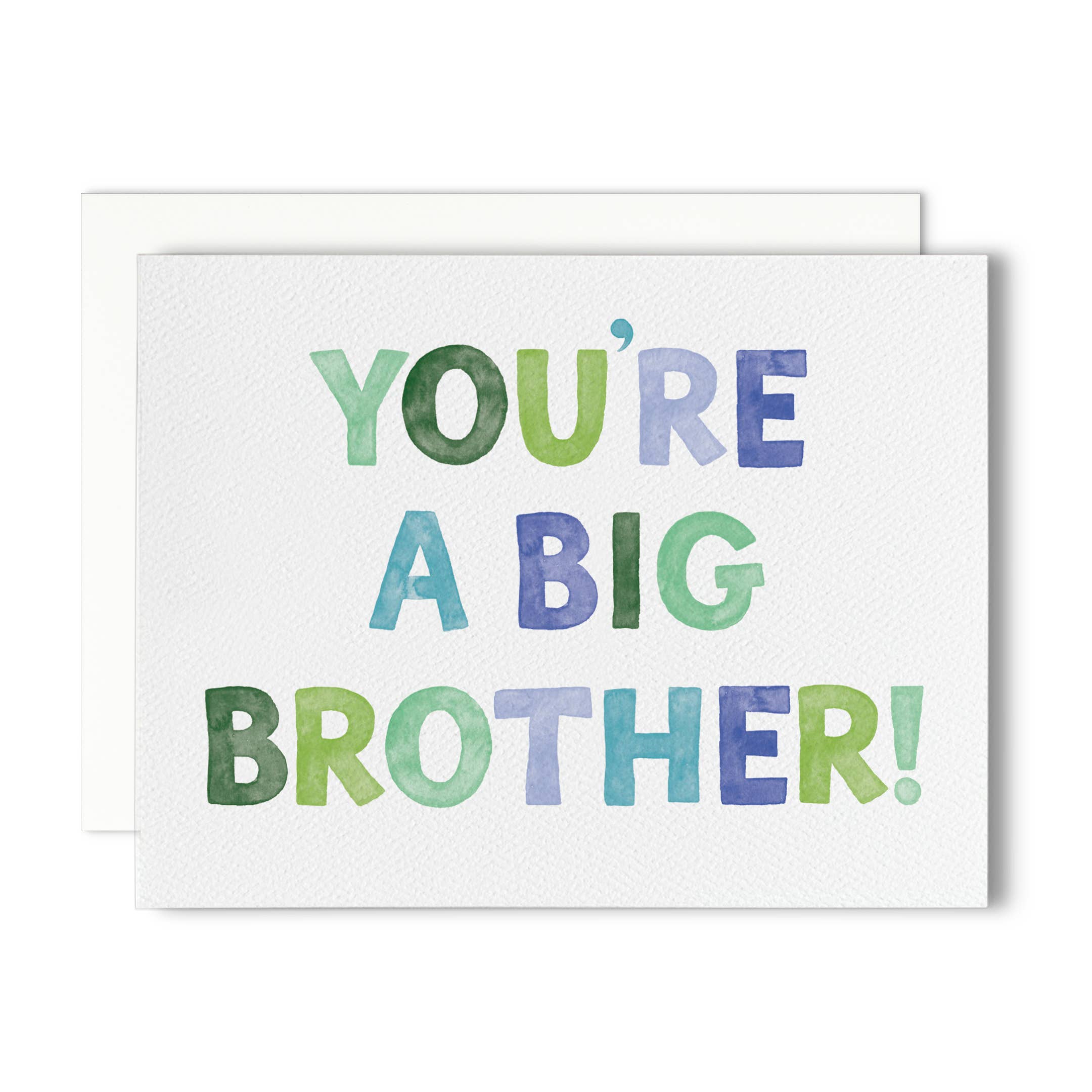 Big Brother — New Sibling Card