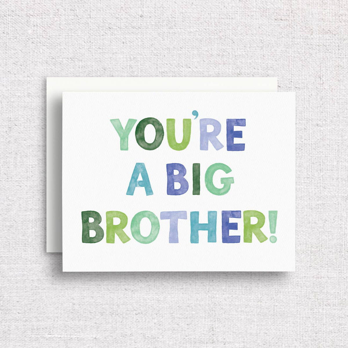 Big Brother — New Sibling Card