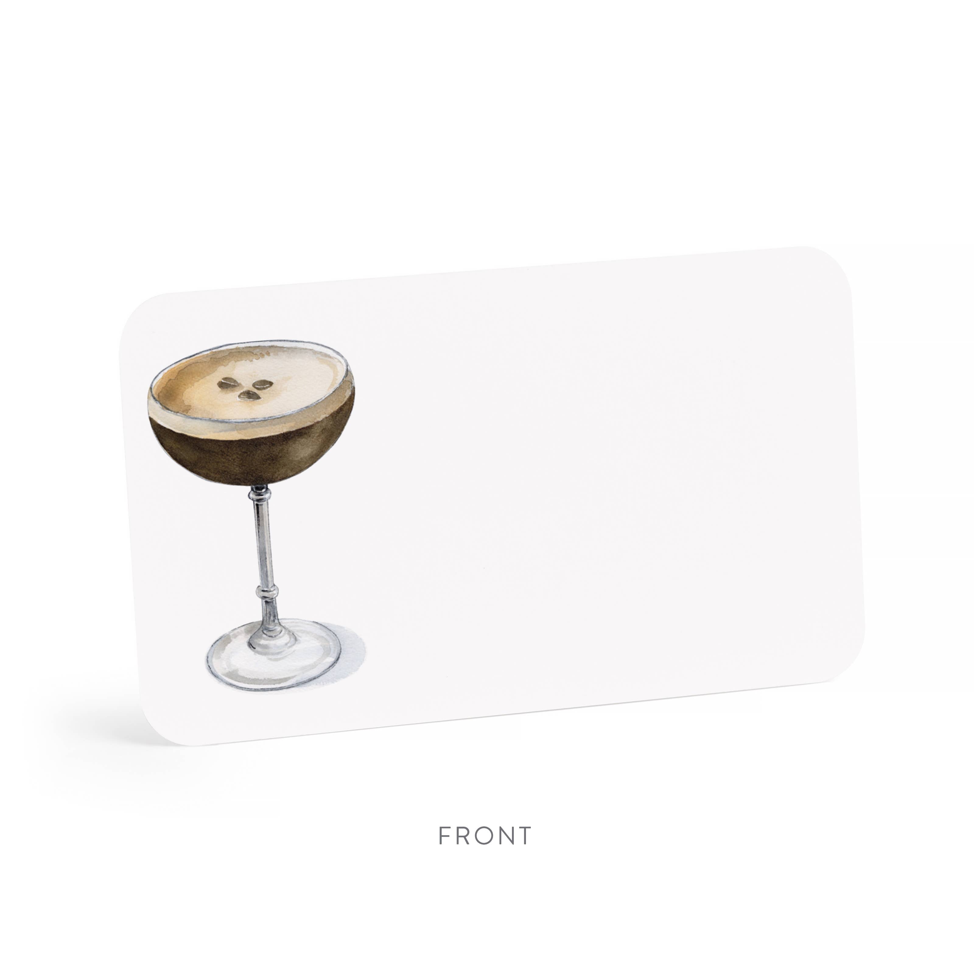 Espresso Martini Little Notes® — Mini Card Set