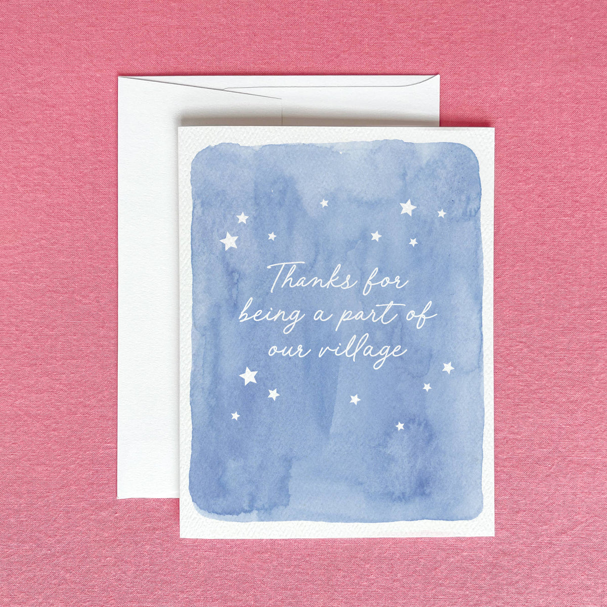 It Takes a Village — Thank You & Caregiver Card