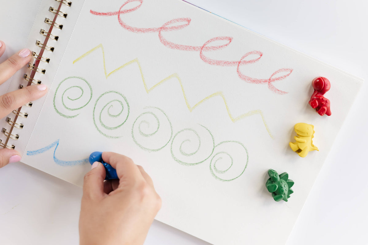 Dinosaur Crayon Gift Set