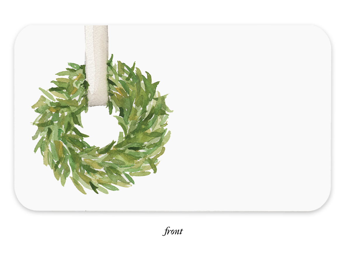 Classic Wreath Little Notes® — Mini Notecard Set