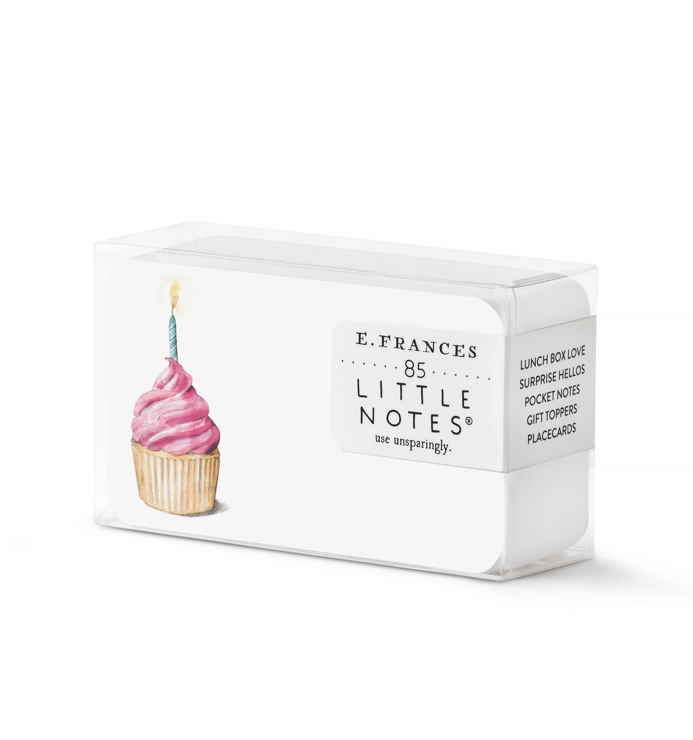 Pink Cupcakes Little Notes® — Mini Notecard Set