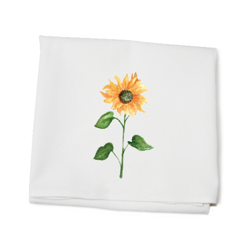 Sunflower Flour Sack Towel