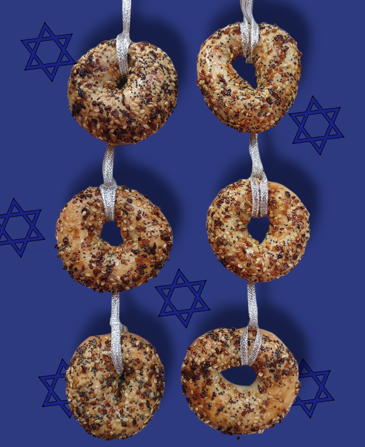 Real Bagel Ornaments