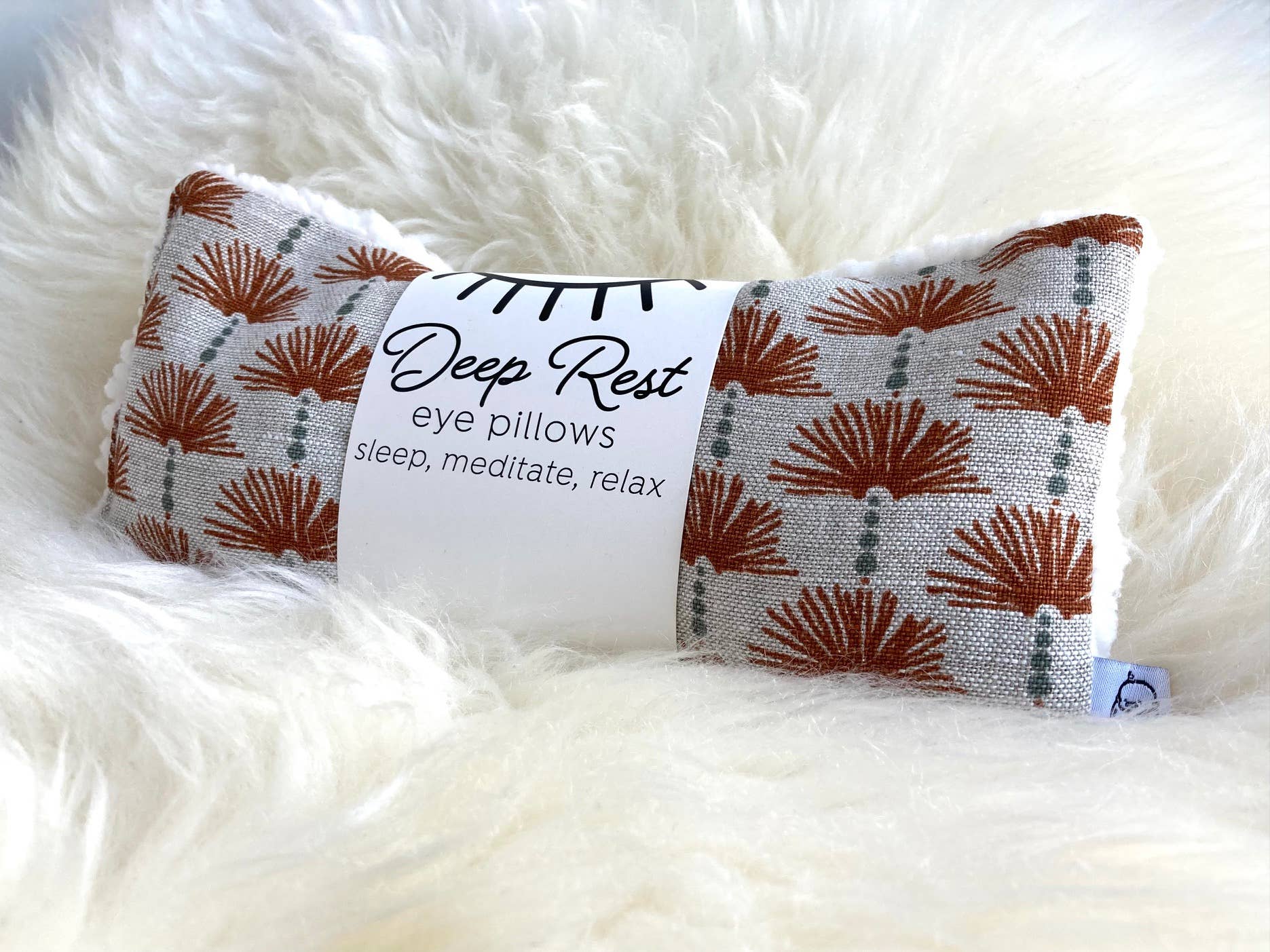 Deep Rest Eye Pillow | Sand Bloom