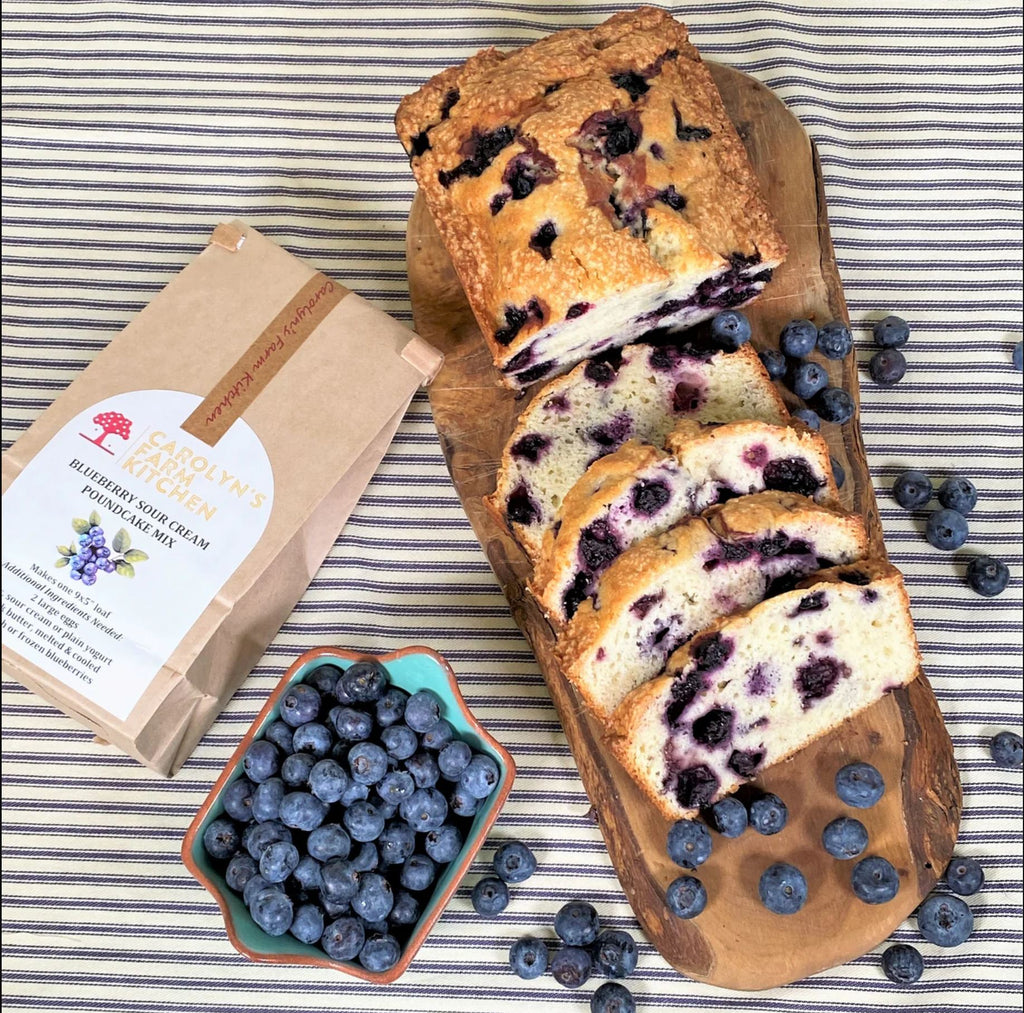 Blueberry Sour Cream Pound Cake Mix