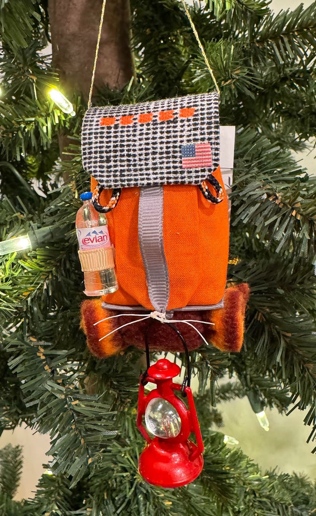 Hike and Camp Backpack Ornament