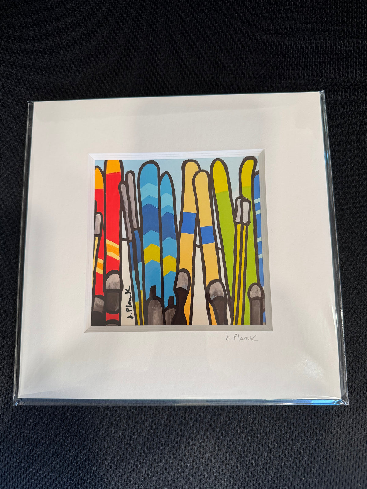 Skis Art Print