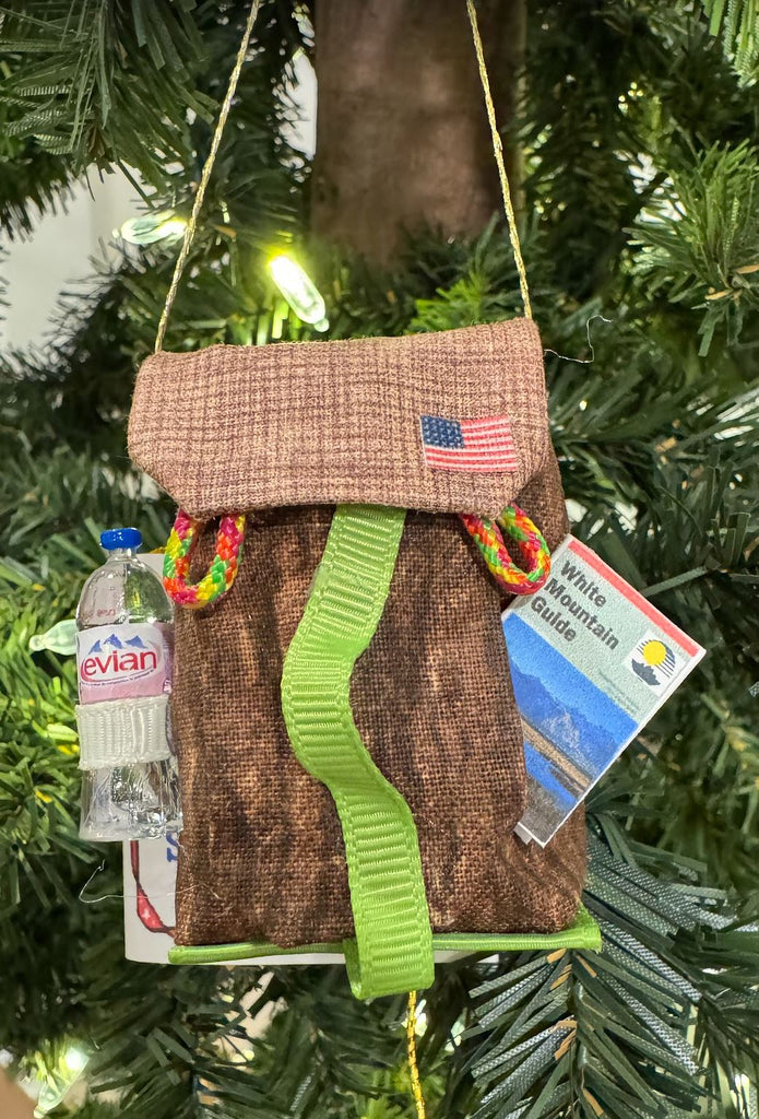 The White Mountain Hiker Ornament