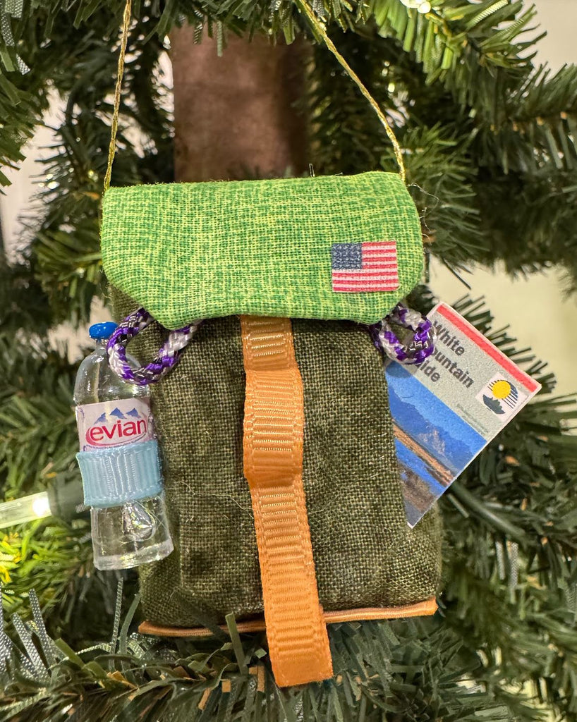 The White Mountain Hiker Ornament