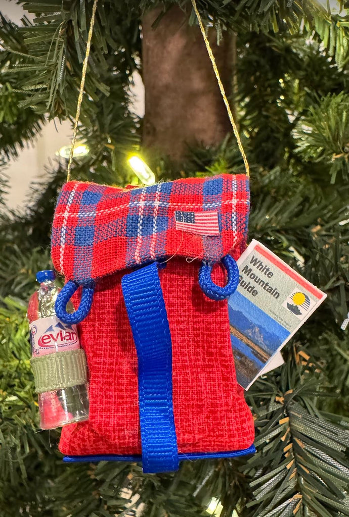 The White Mountain Hiker Ornament