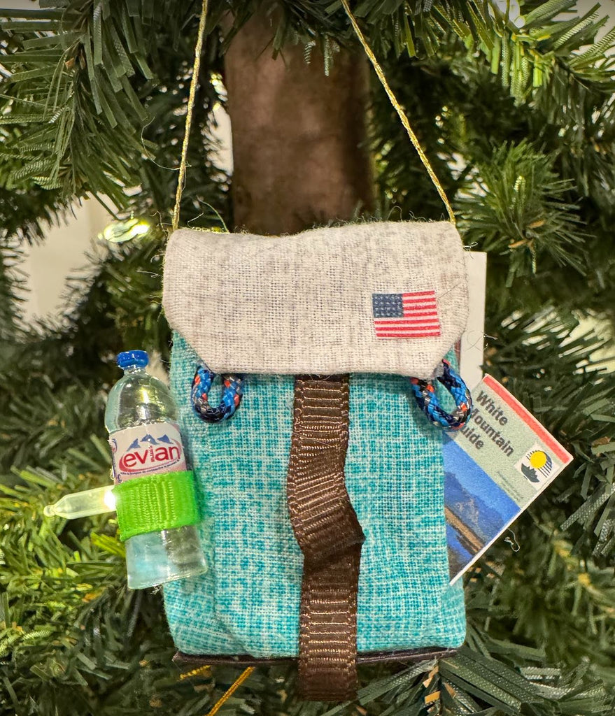 The White Mountain Hiker Ornament