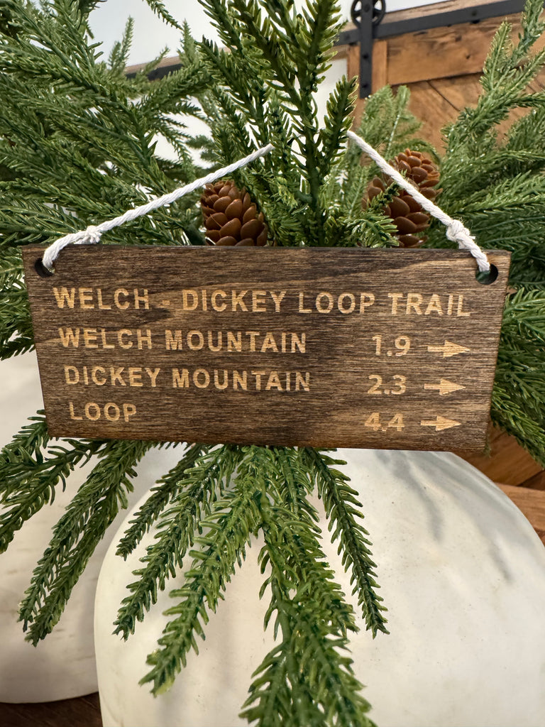 Welch Dickey Loop Trail Ornament