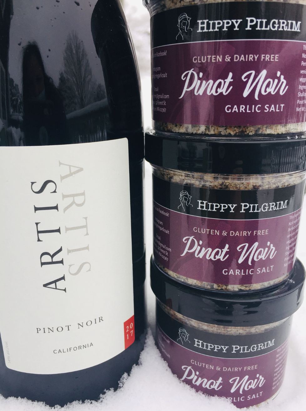 Pinot Noir Garlic Salt
