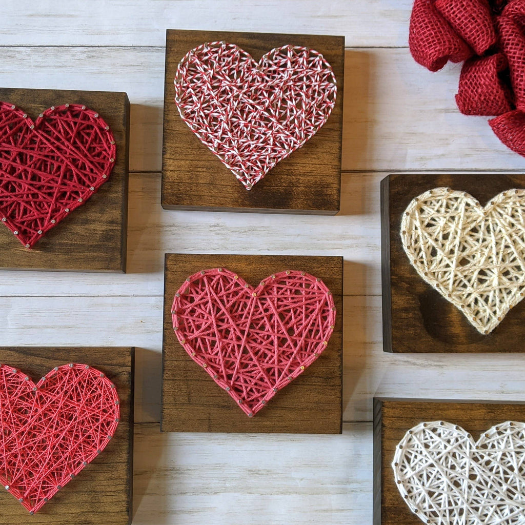 Heart String Art