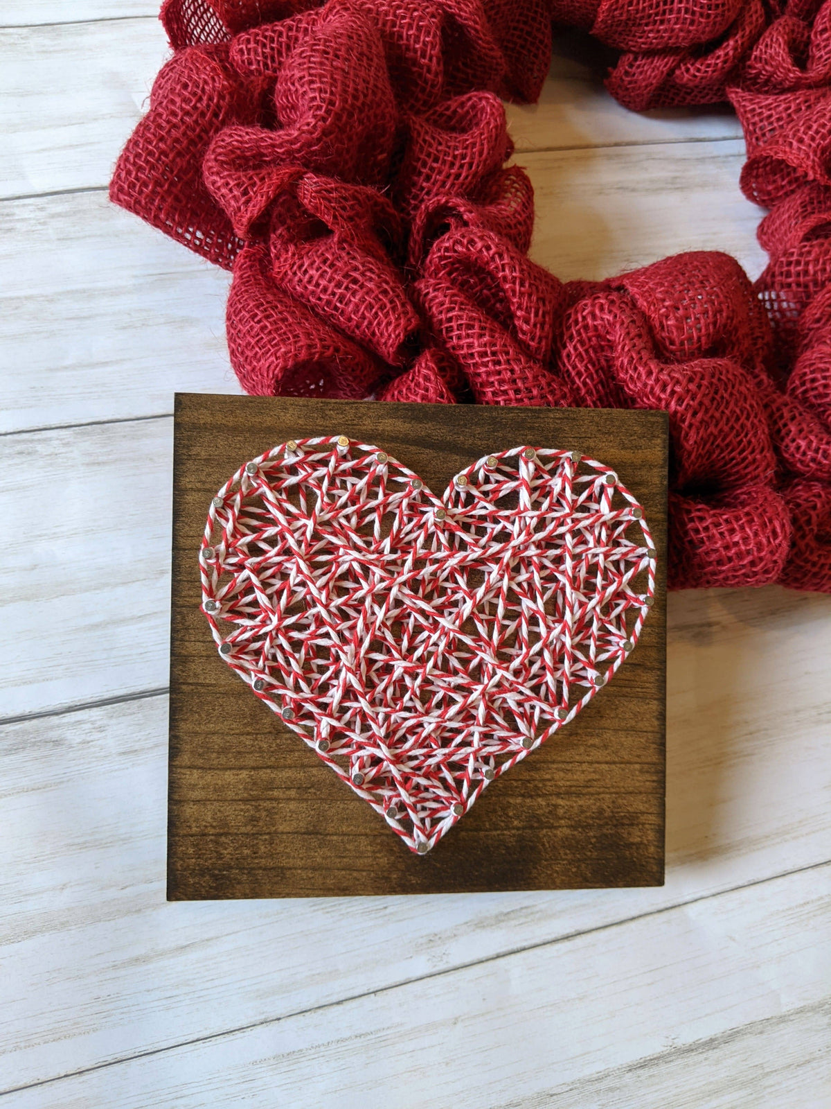 Heart String Art