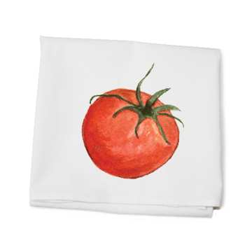 Tomato flour sack towel