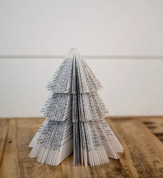 Repurposed Book Christmas Tree