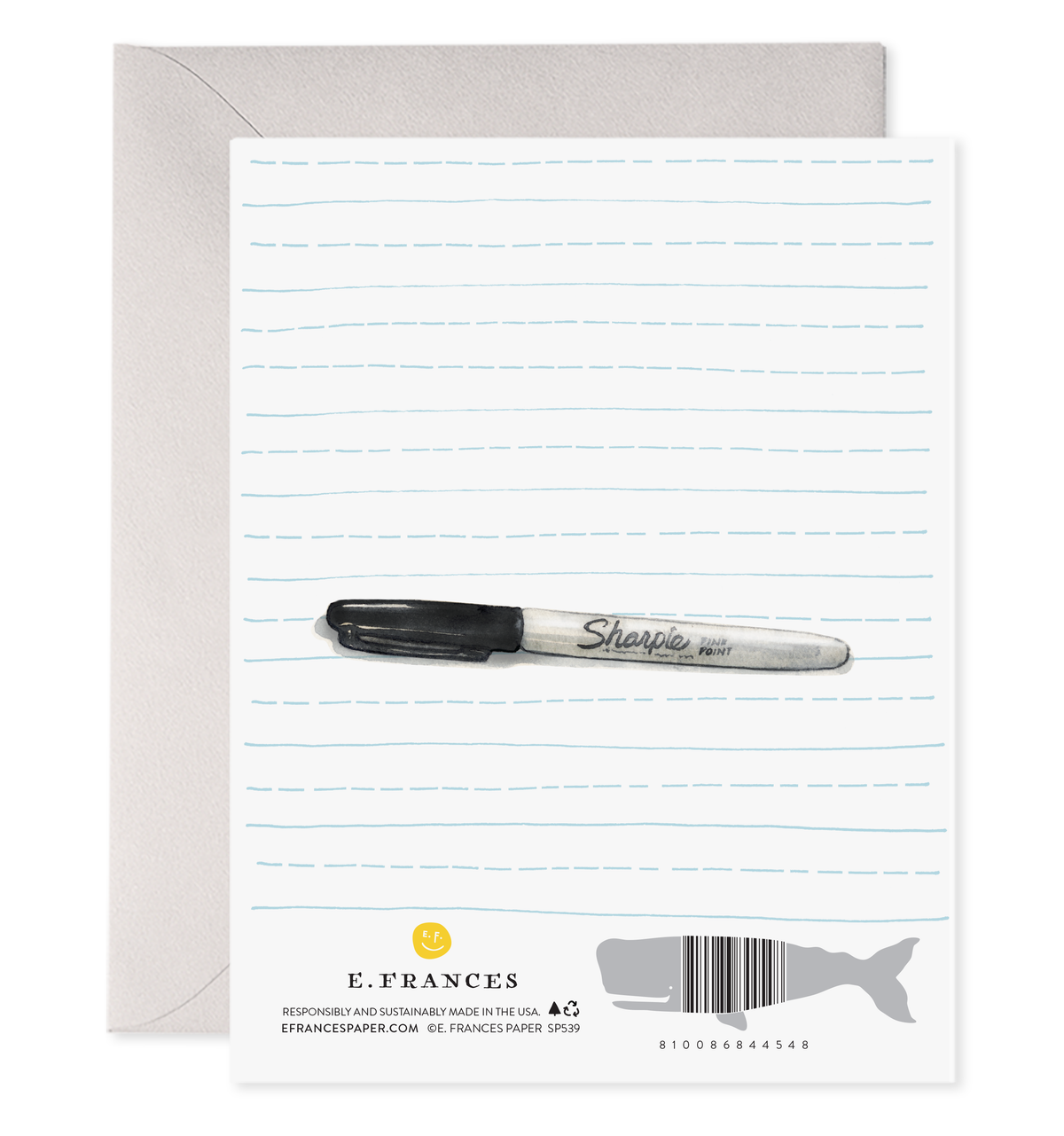 Teacher Pencils — Thank You Card