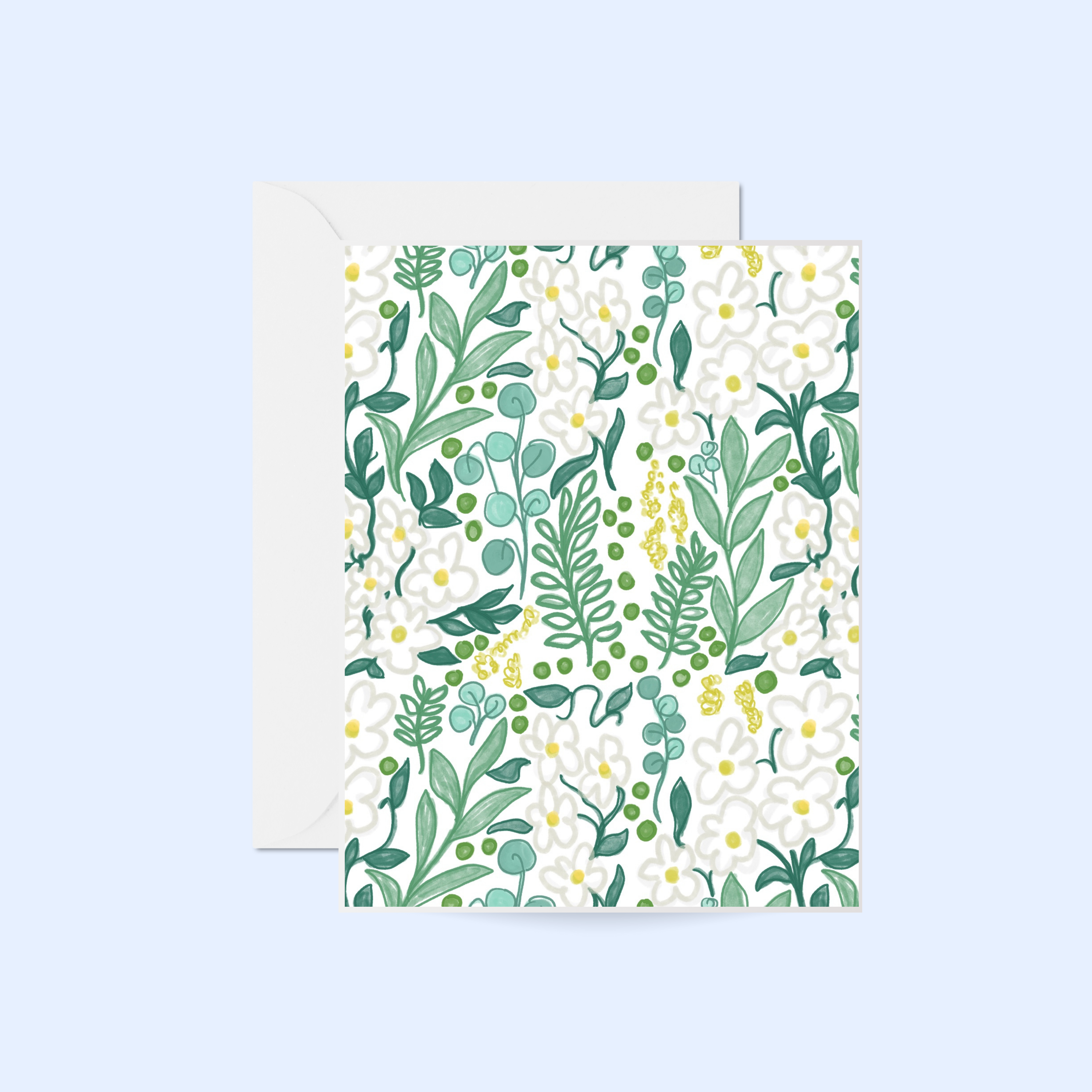 Jardin Floral Notecard Set
