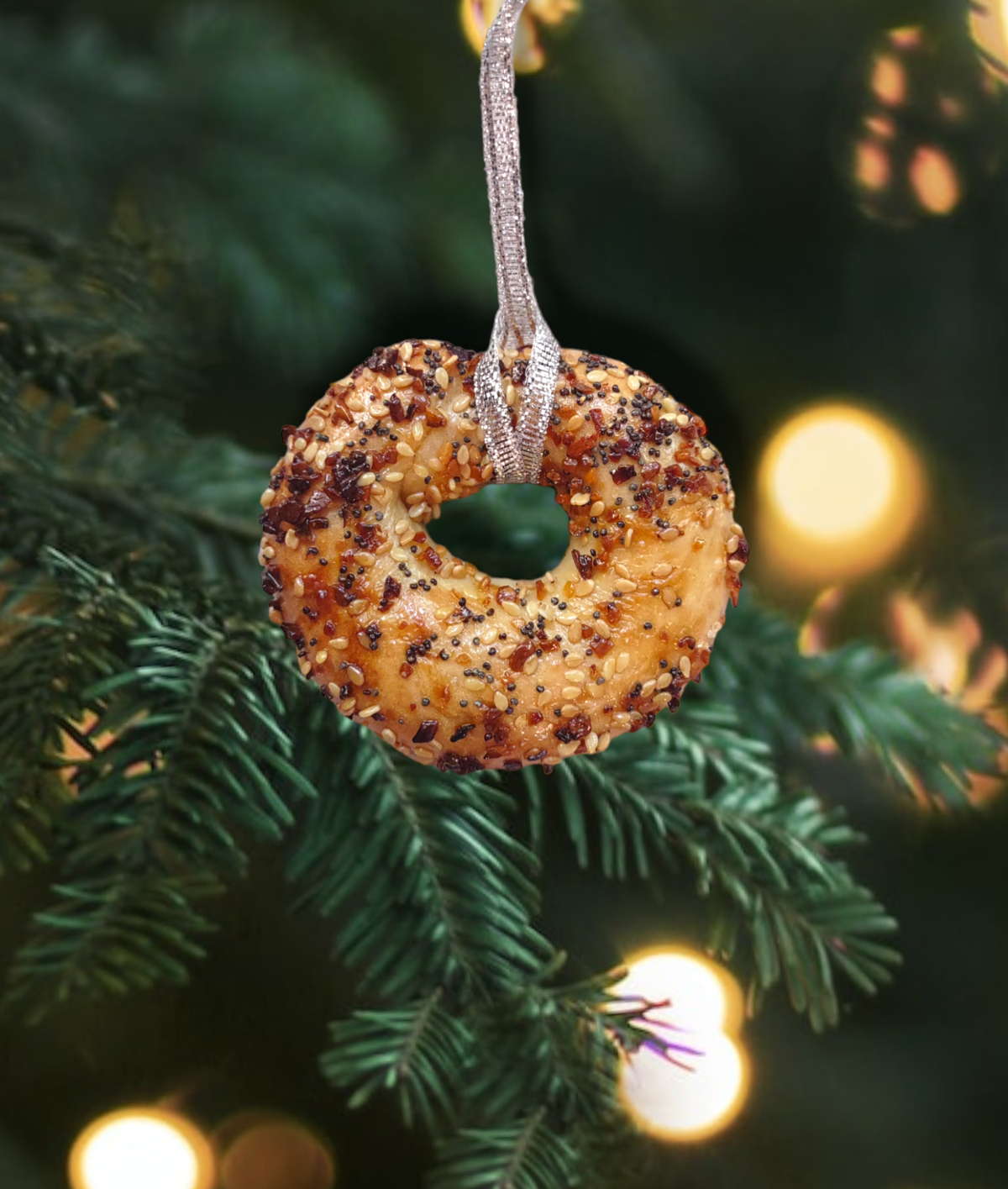 Real Bagel Ornaments