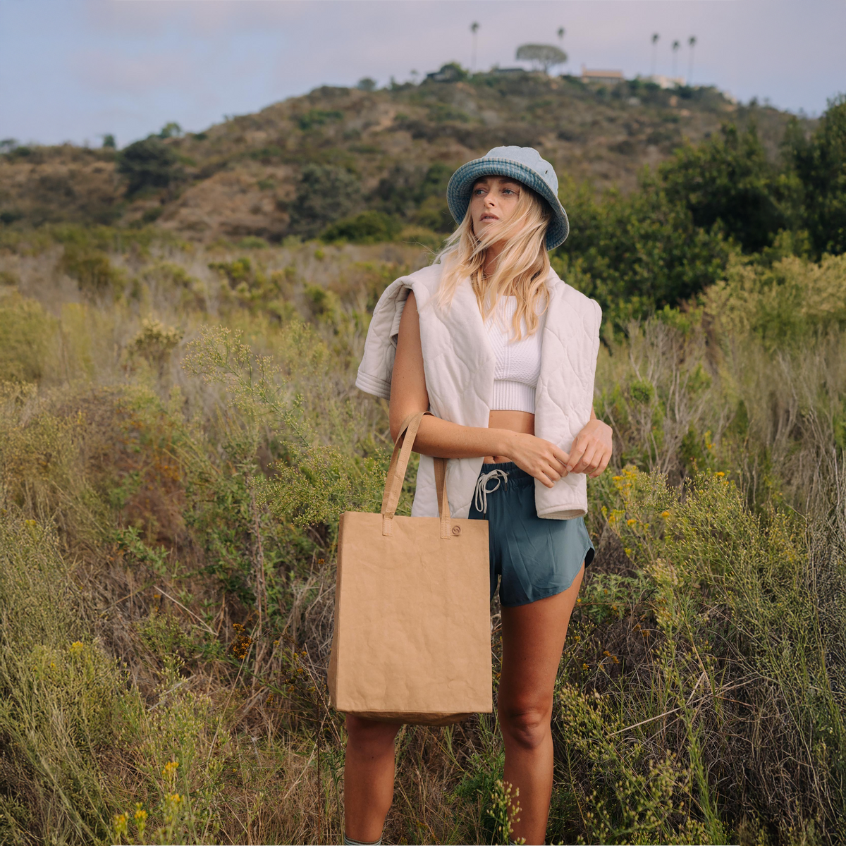 Market Tote | Reusable Washable Paper Shopping Bag