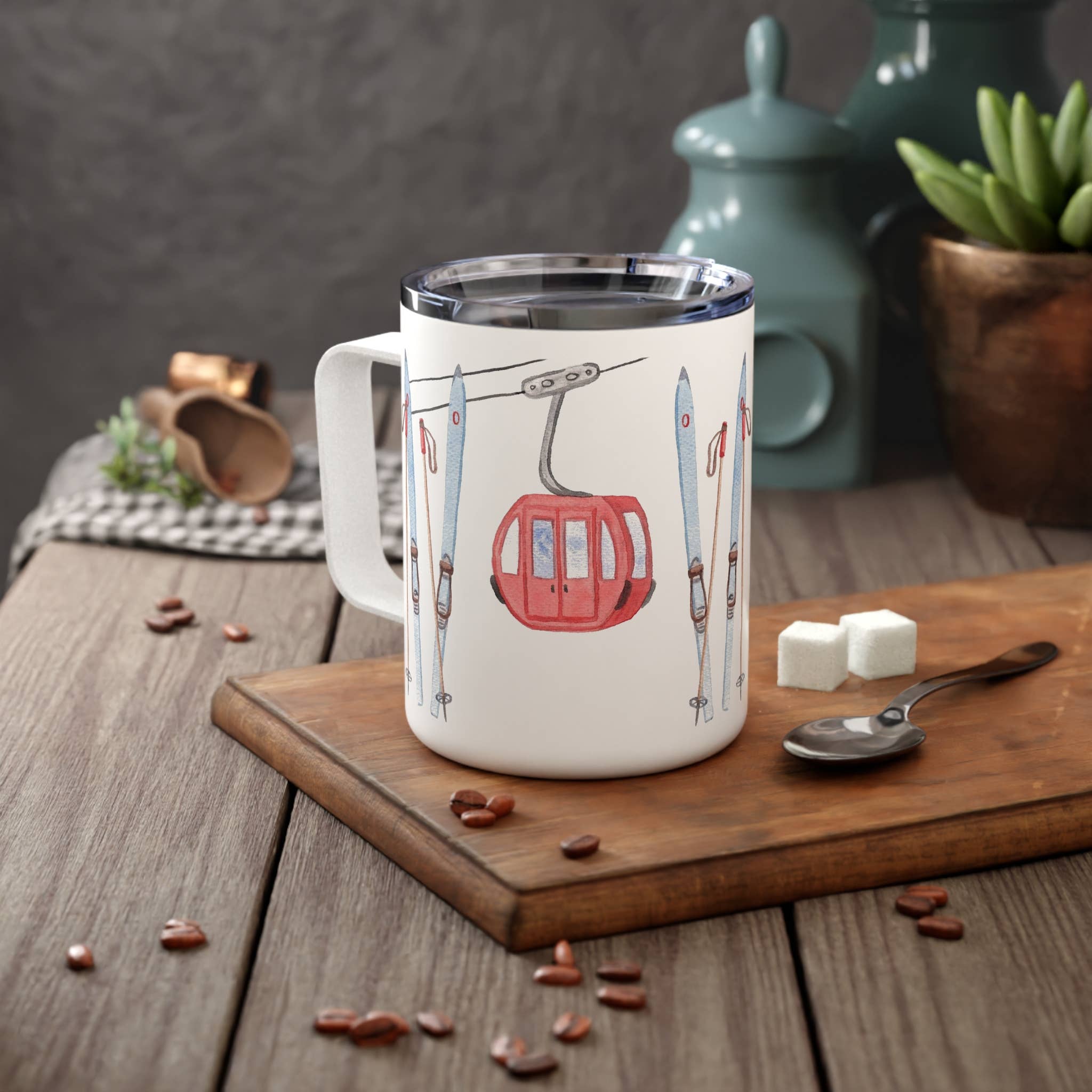 Hit the Slopes Insulated Travel Mug