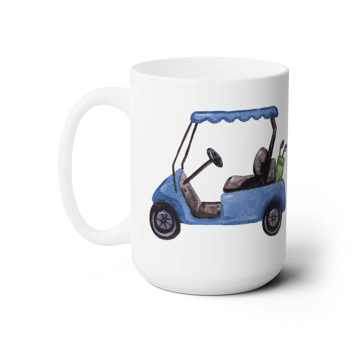 Golf Cart Ceramic Coffee Mug