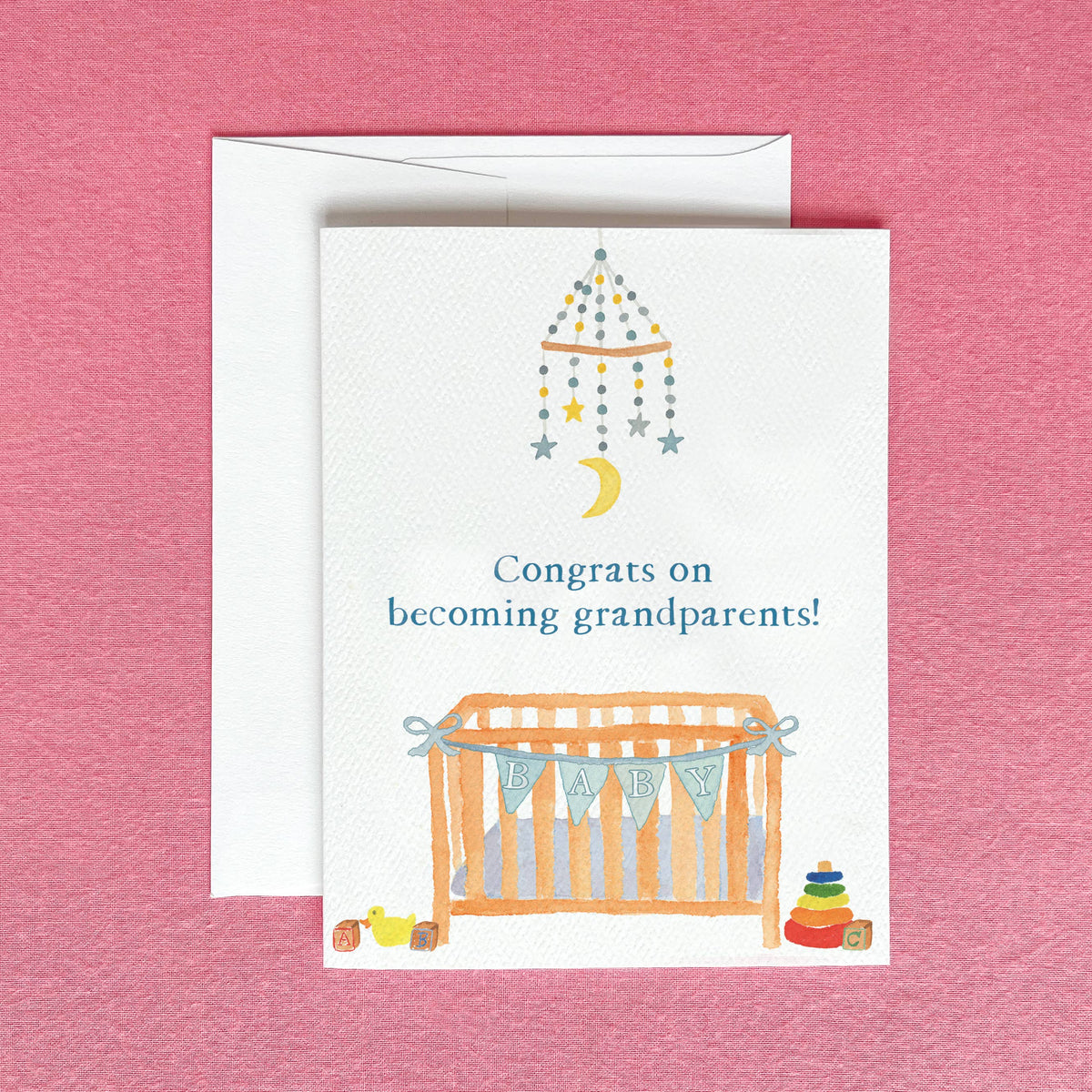New Grandparents — Congrats Card