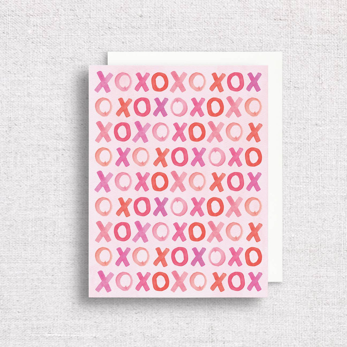 X's and O's — Valentine's Day & Galentine's Card
