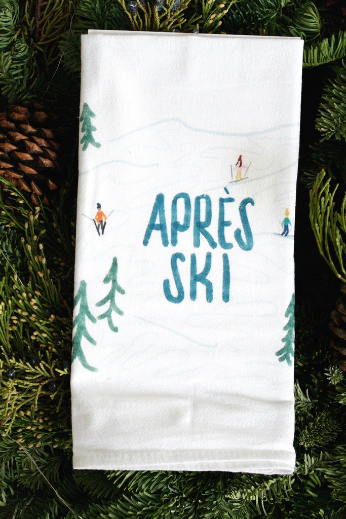 Apres Ski Tea Towel