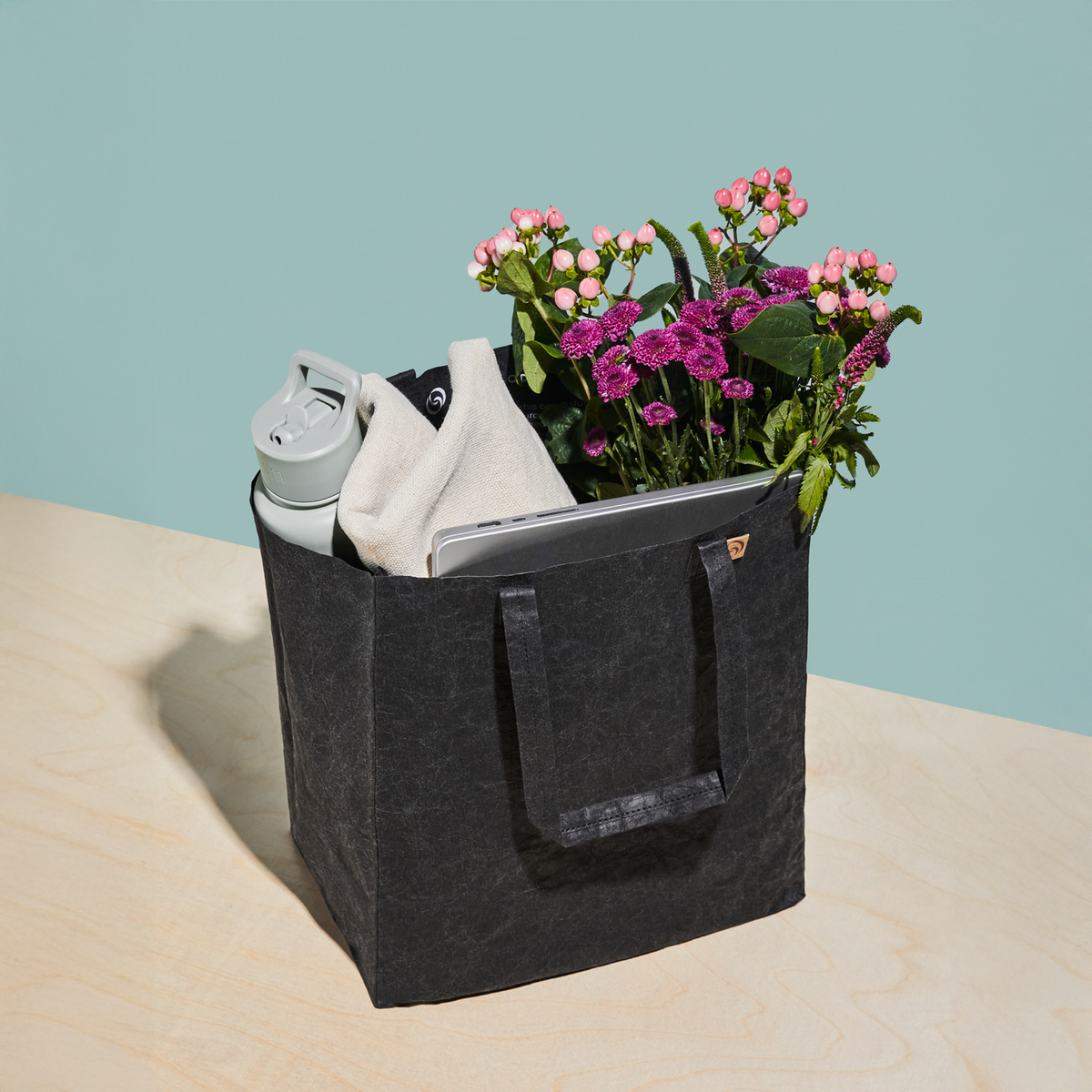 Market Tote | Reusable Washable Paper Shopping Bag